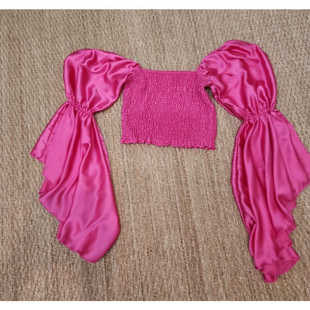 Live 4 Truth Fuchsia Off-Shoulder Top Size L NWOT